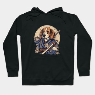 Beagle Samurai Hoodie